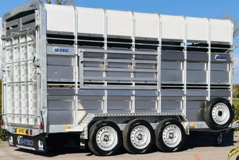 7ft High Livestock Trailer - Compass Tractors
