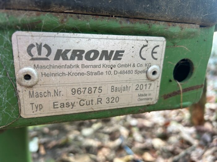 Krone R320 Mower - Image 4