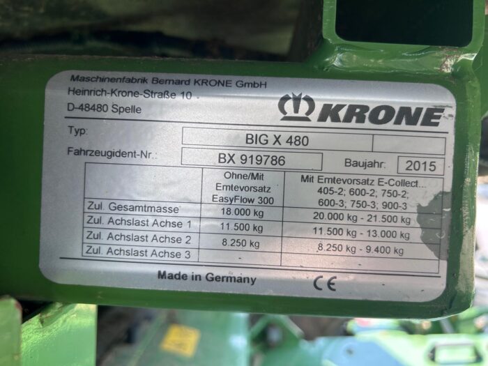 Krone BigX 480 - Image 9